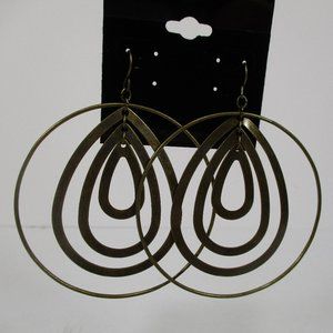 💕3 for 15💕 Copper Hoop & Pendant Earrings NWOT